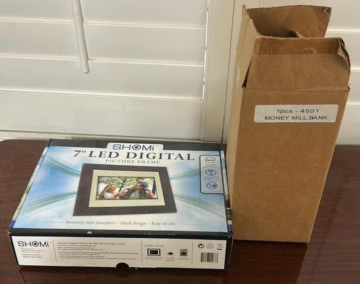 Photo 1 of LED DIGITAL FRAME & COIN COUNTER