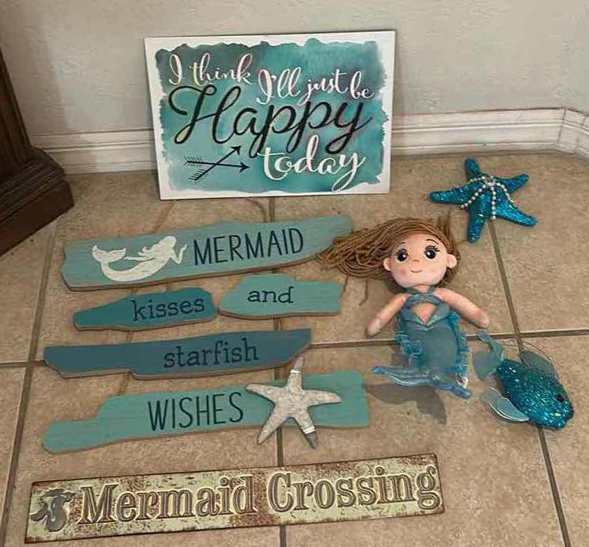 Photo 1 of MERMAID THEMED HOME DECOR