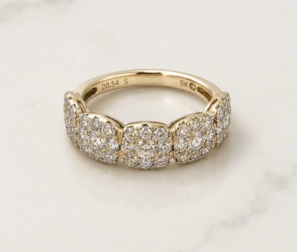 Photo 1 of 14K YELLOW GOLD 1CTW DIAMOND RING 3G (EST SIZE 5-6) #21