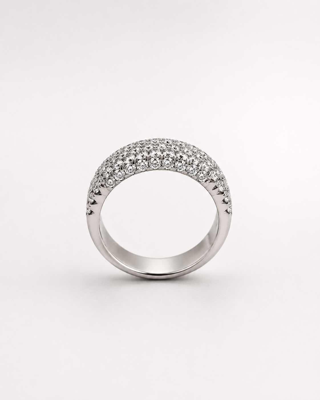 Photo 1 of 10K WHITE GOLD  2CTW DIAMOND RING 5G (EST SIZE 6–7) #35 $4000