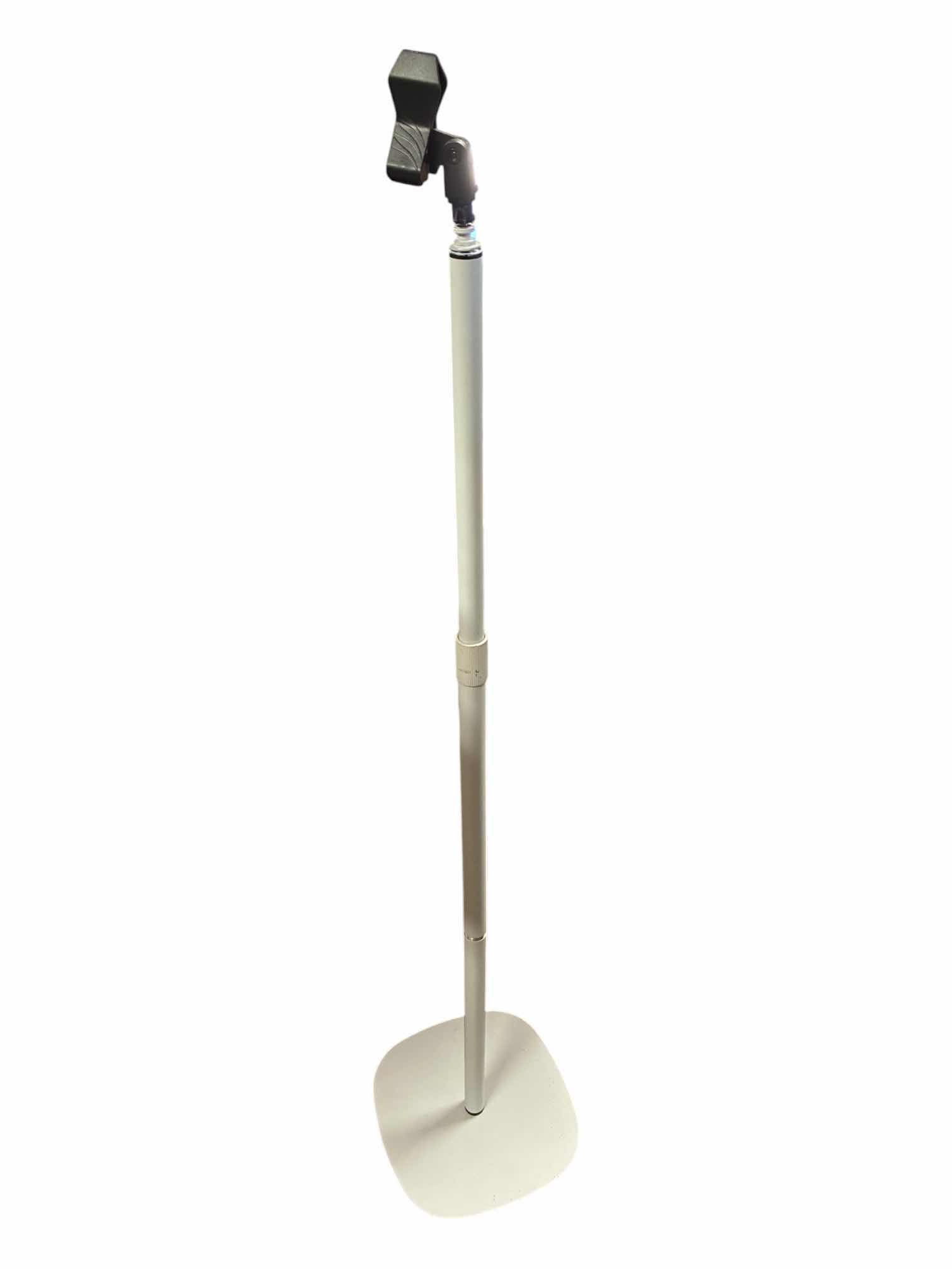 Photo 1 of WHITE MICROPHONE FLOOR STAND H18"-H63" $60