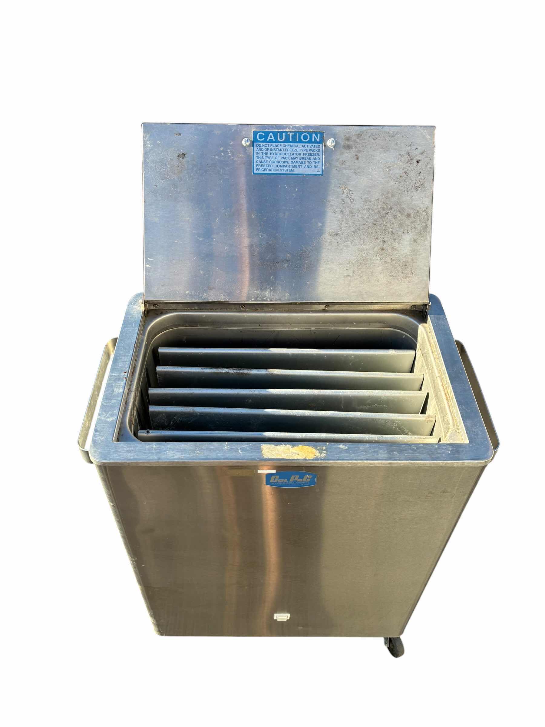 Photo 1 of COL PAC STAINLESS STEEL HYDROCOLLATOR MODEL C-5
