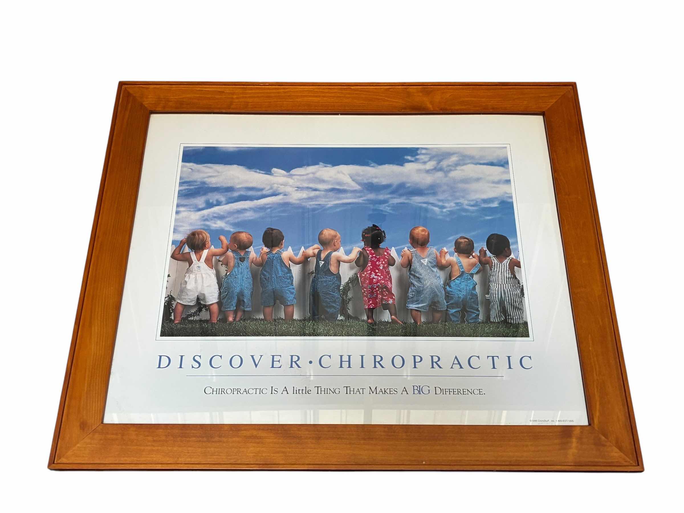 Photo 1 of DISCOVER CHIROPRACTIC IS A LITTLE THING THAT MAKES A BIG DIFFERENCE 29“ X 35“