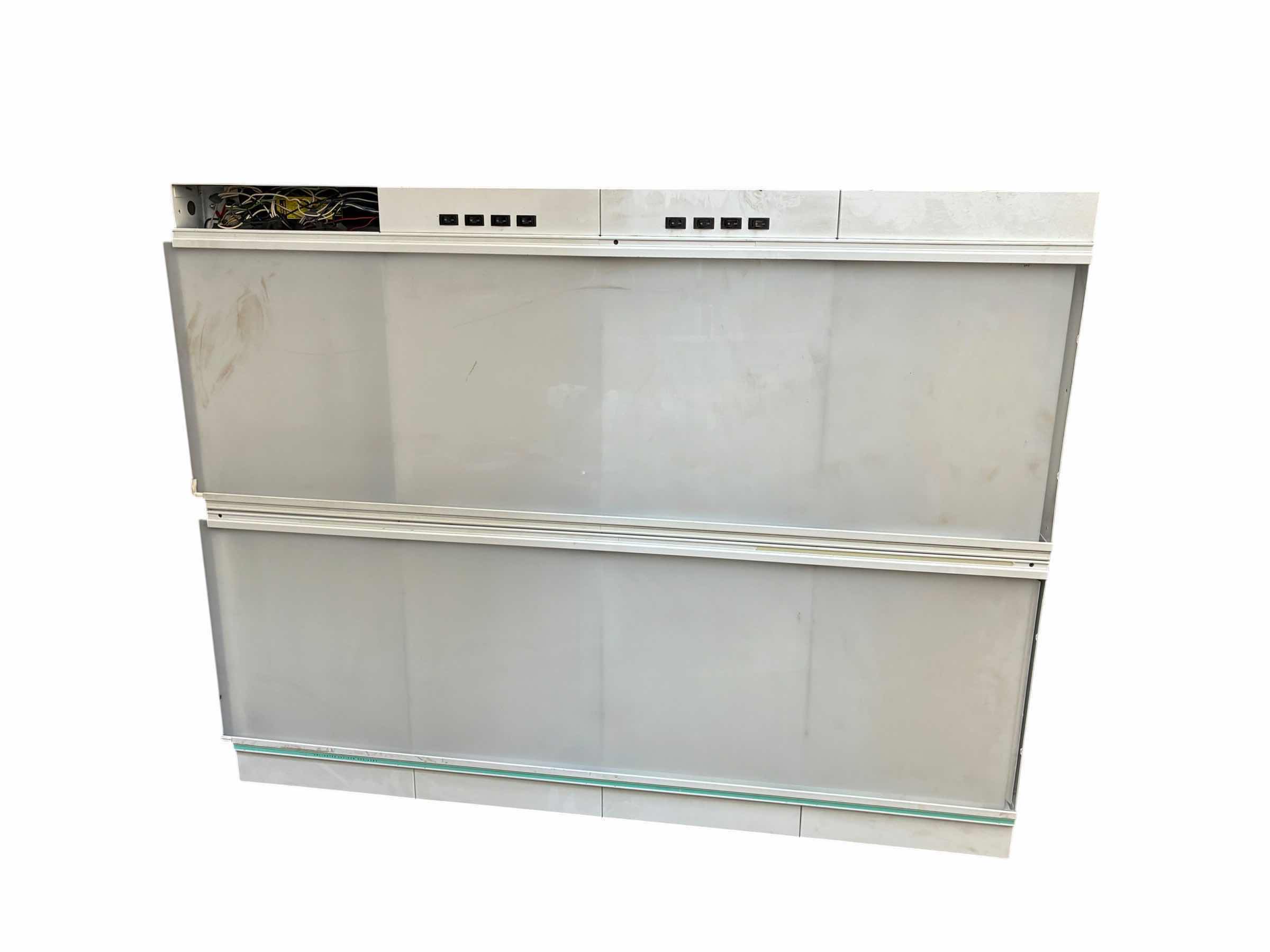 Photo 1 of AMERICAN MEDICAL 2-TIER X-RAY BACKLIGHT LIGHT UNIT (HARDWIRED)