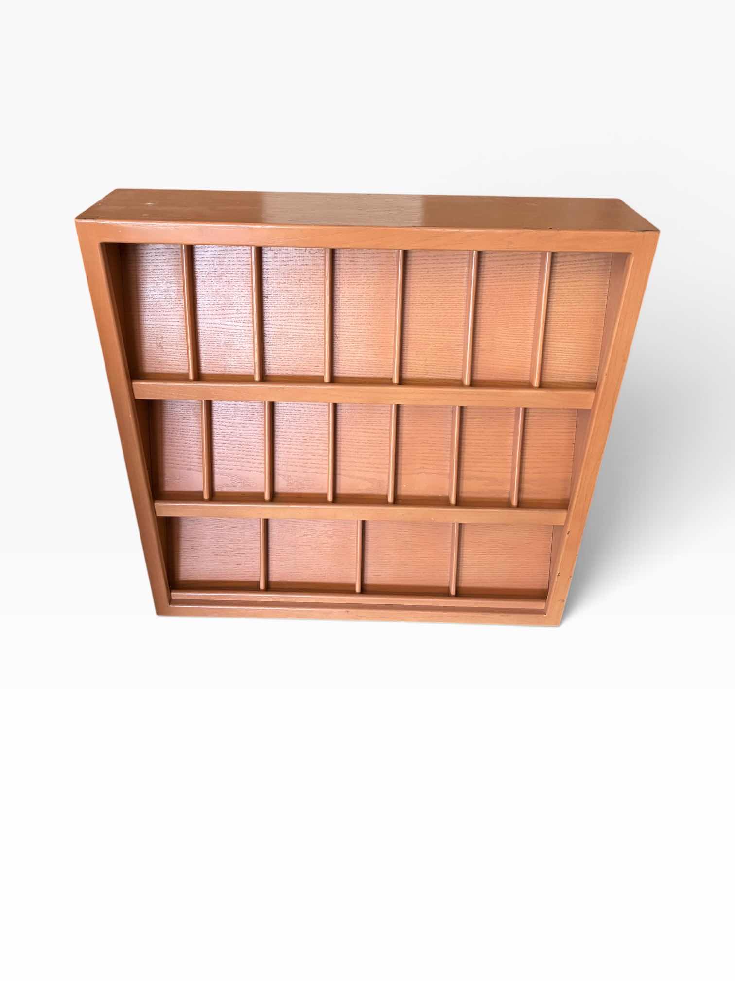 Photo 1 of PAMPHLET & BROCHURE DISPLAY WOOD SHELF 6“ x 8“ H36“