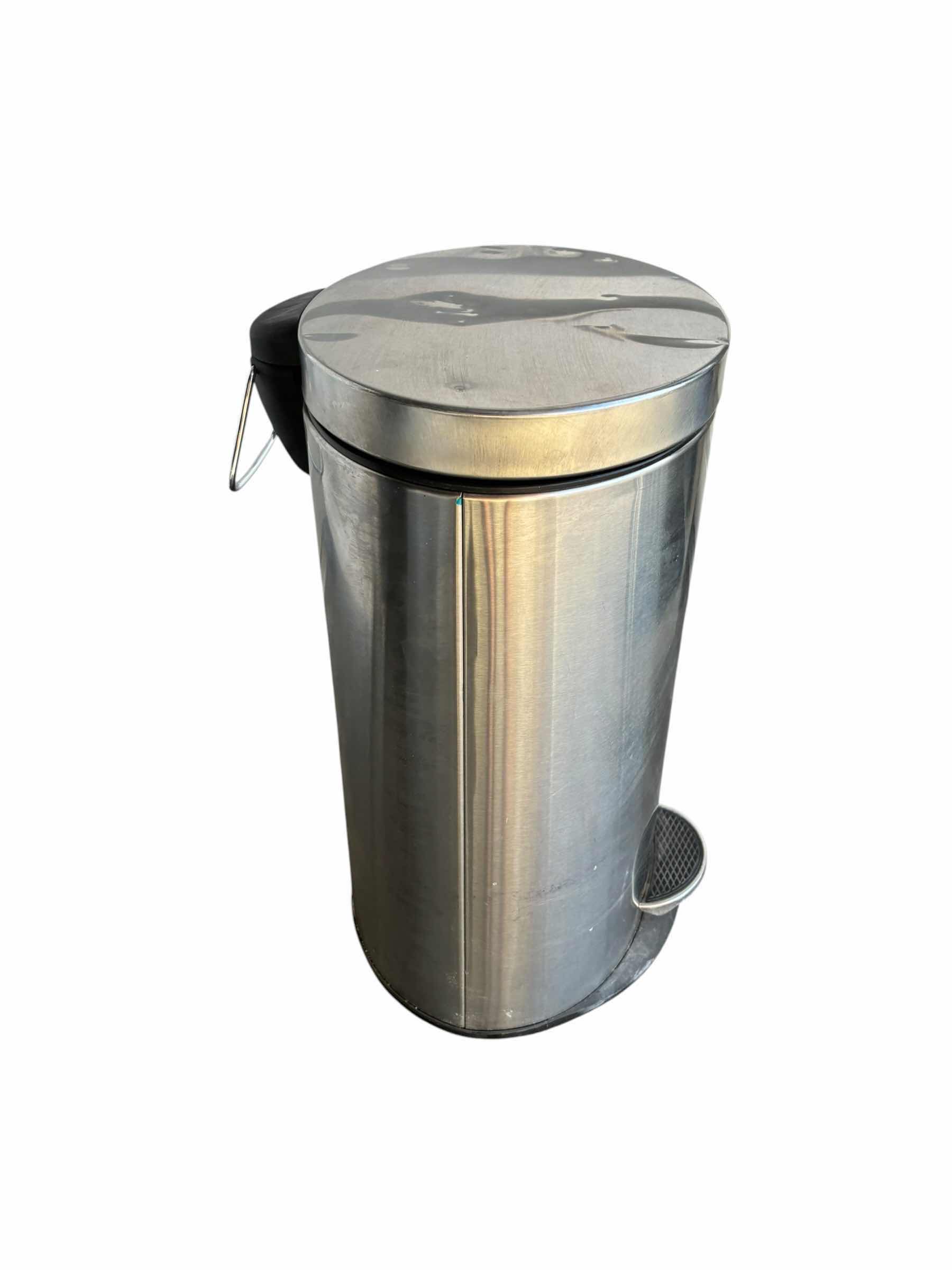Photo 1 of STAINLESS STEEL OFFICE TRASHCAN