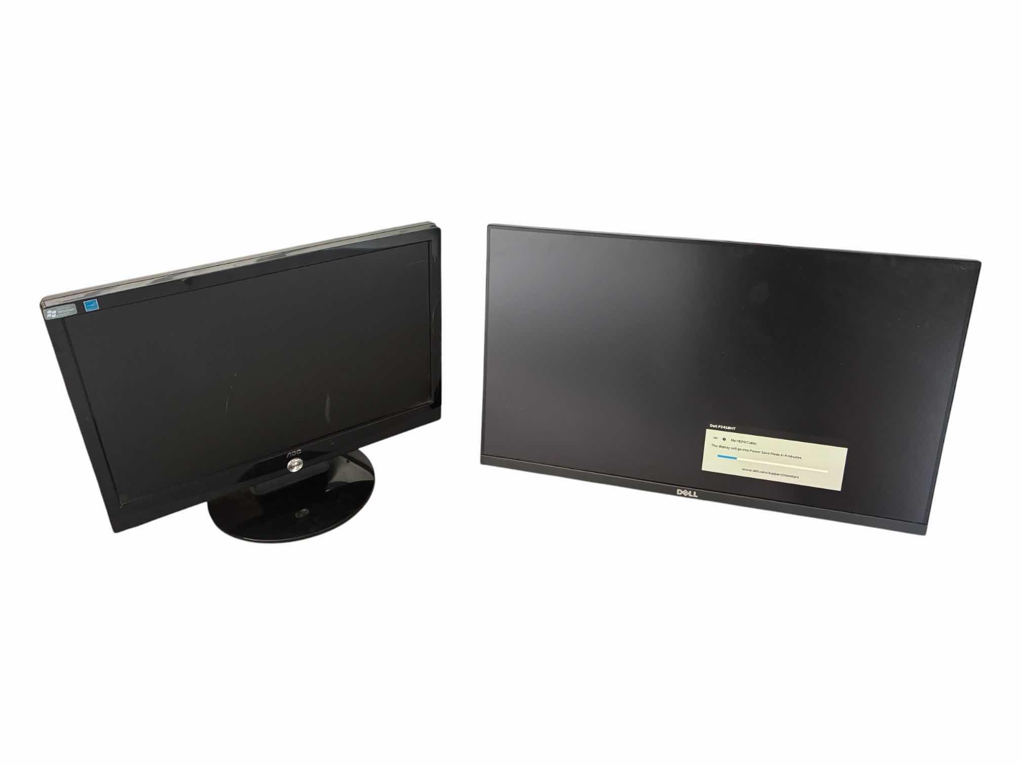 Photo 1 of DELL & AOC COMPUTER MONITORS