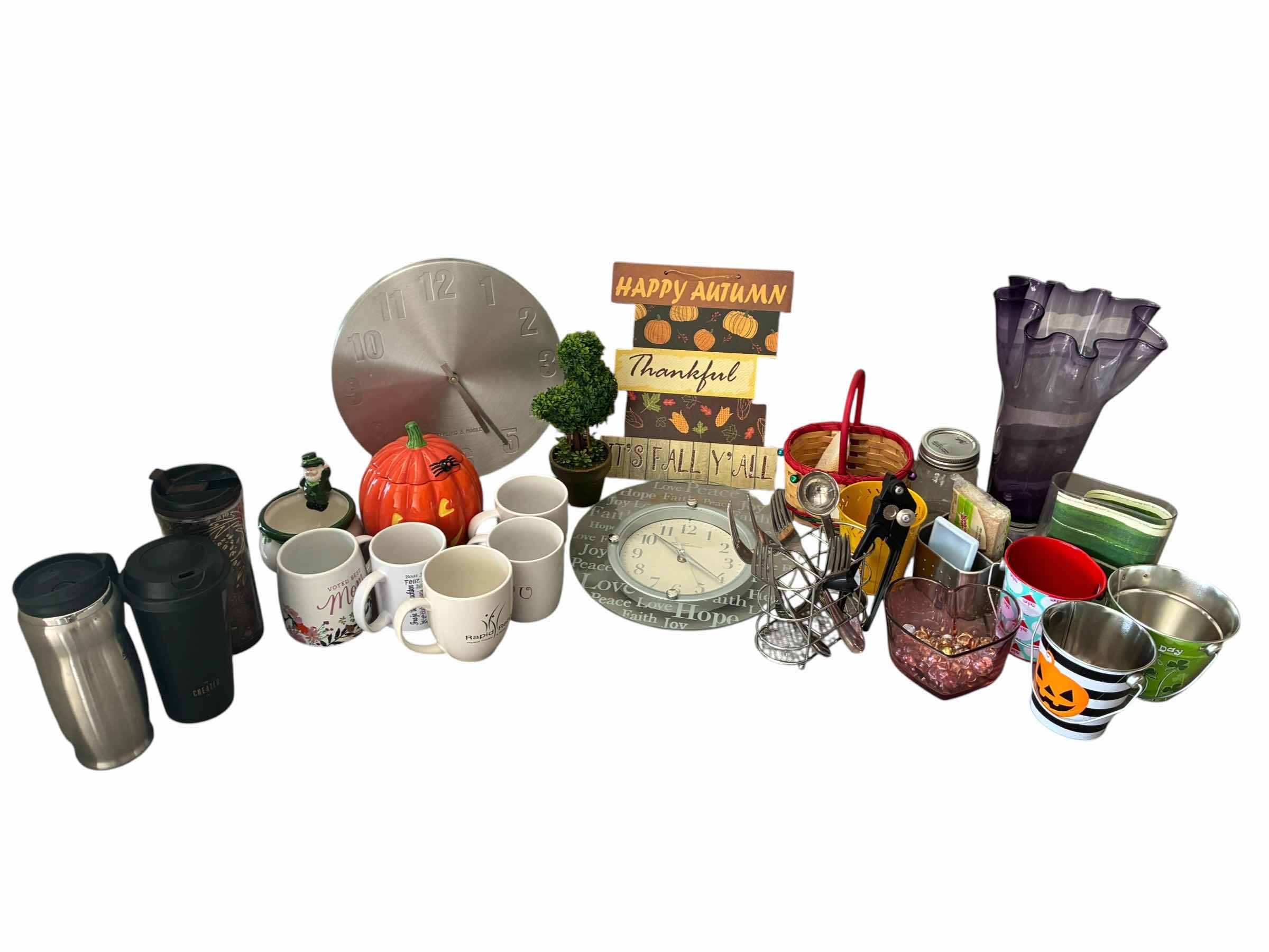 Photo 1 of OFFICE KITCHEN-UTENSILS, MUGS, SUPPLIES & DECOR