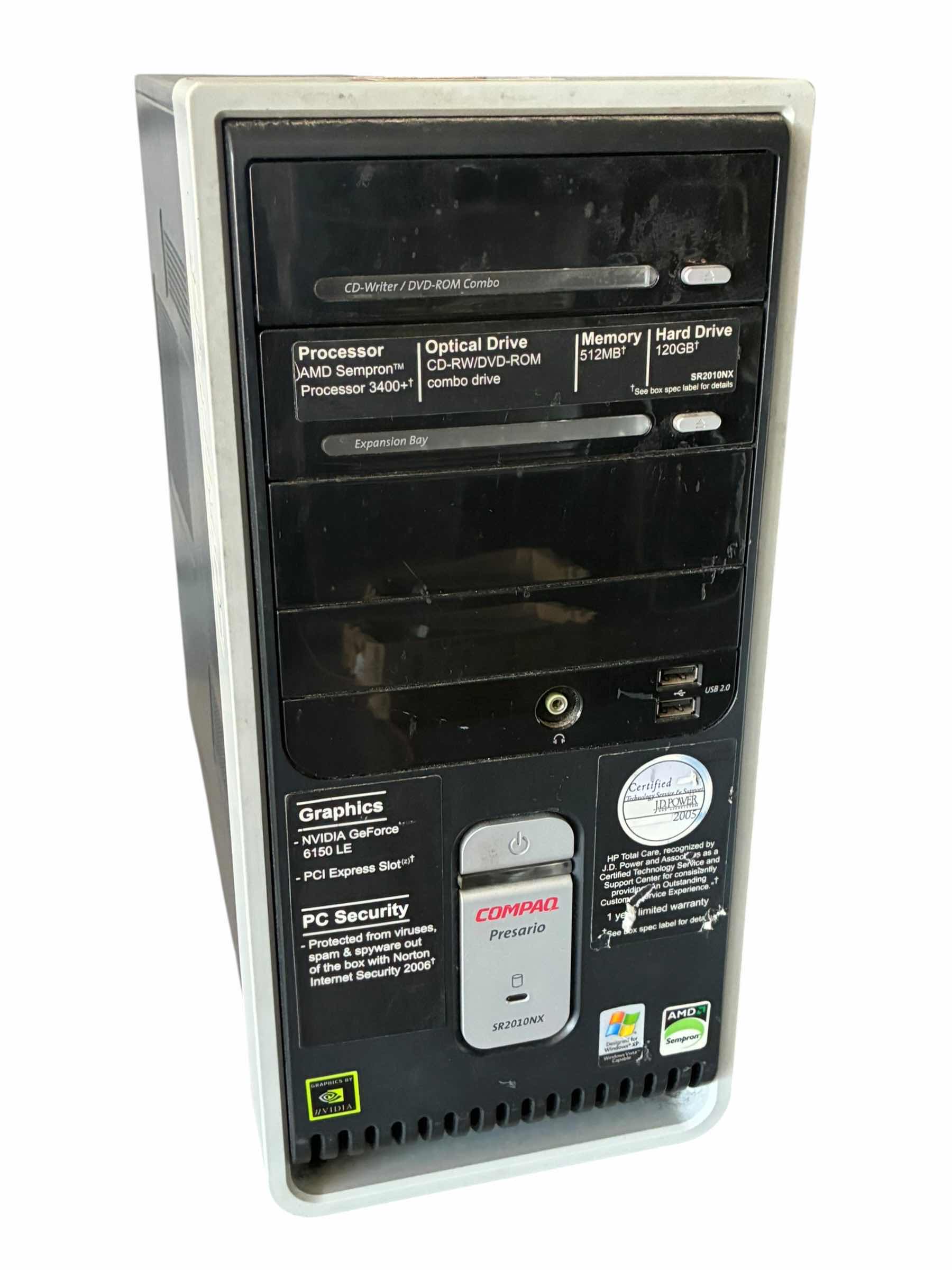 Photo 1 of COMPAQ PRESARIO COMPUTER