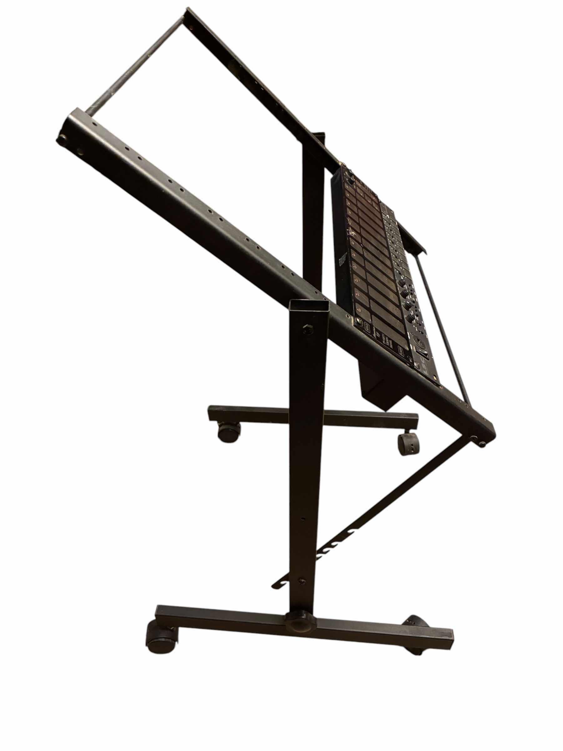 Photo 1 of AMERICAN DJ FLASH TOUCH PANEL & LSC LIGHT COPILOT II W ROLLING STEEL MOUNTING RACK 21“ X 21“ H36”
