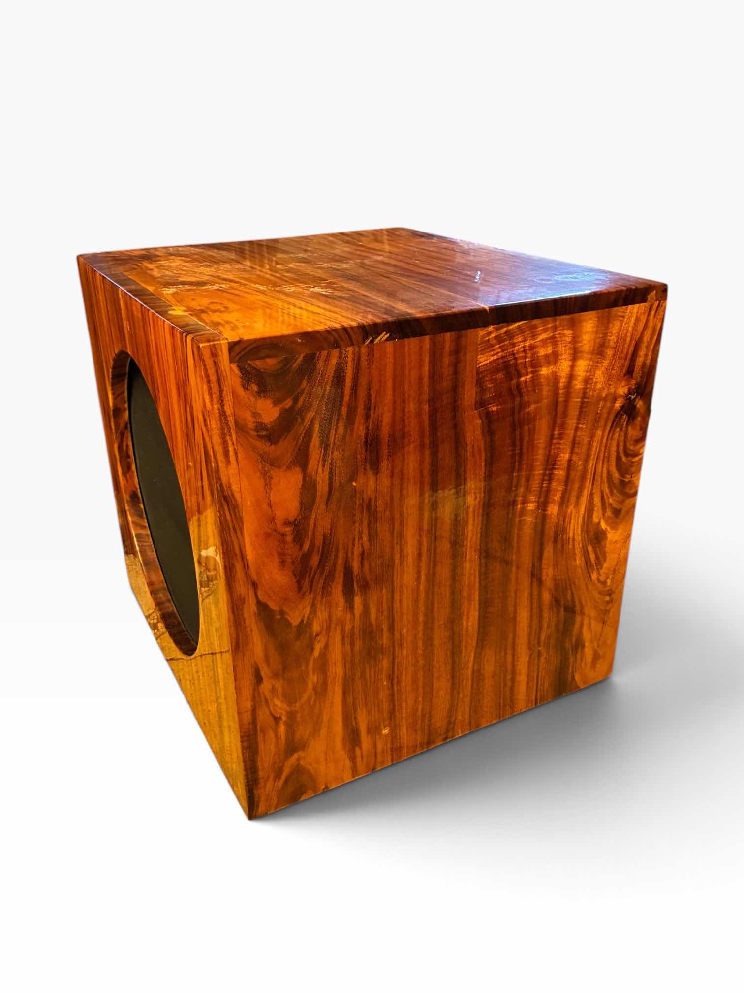 Photo 1 of DEFINITIVE TECHNOLOGY POWERFIELD 1500 ACTIVE CROSSOVER/POWER SUBWOOFER AMPLIFIER W CUSTOM WOOD PANEL BOX