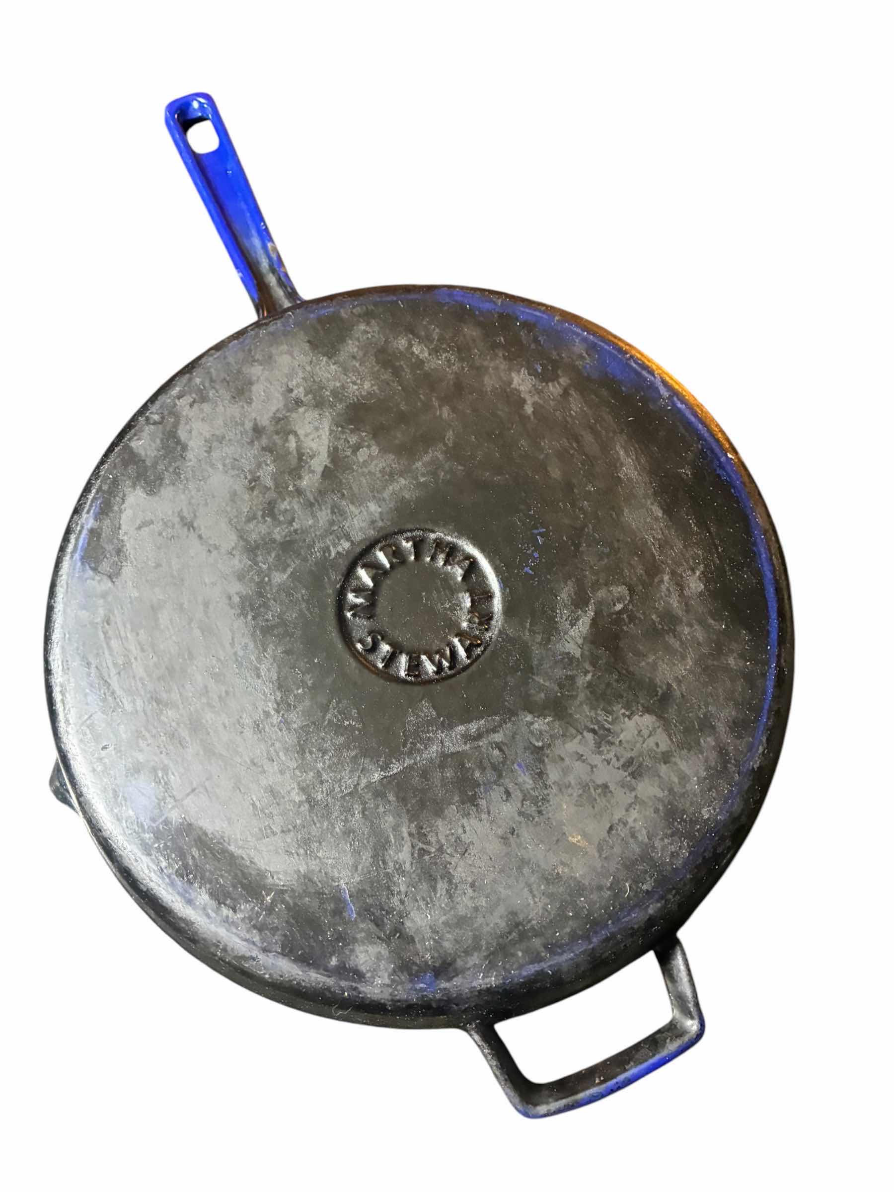 Photo 1 of MARTHA STEWART CAST-IRON SKILLET 12” X 2”