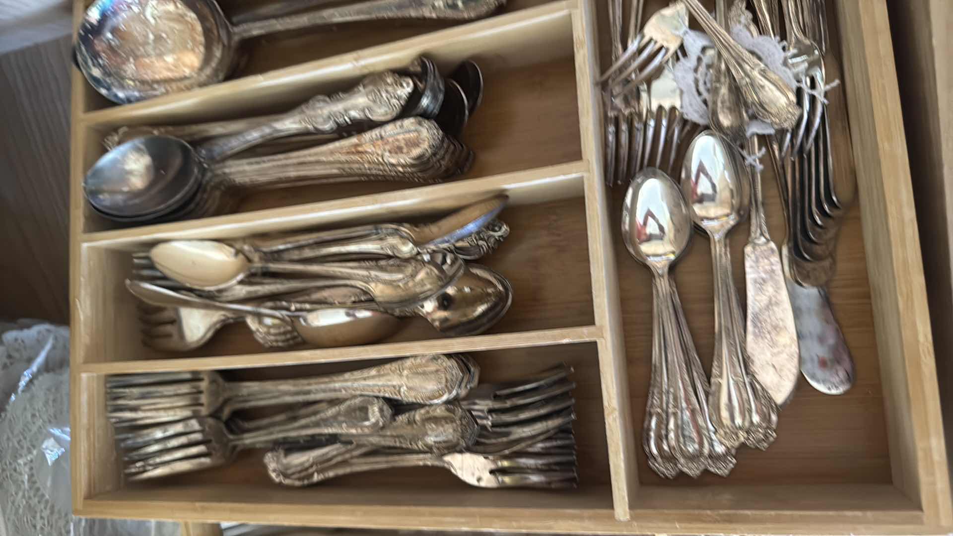 Photo 1 of CONTENTS OF KITCHEN DRAWER – ASSORTED SILVERWARE