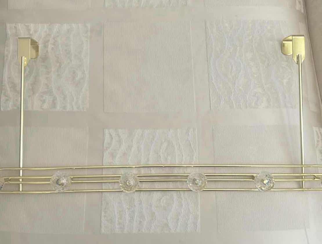 Photo 1 of 5~ GOLD / SILVER OVER THE DOOR HANGERS 18"