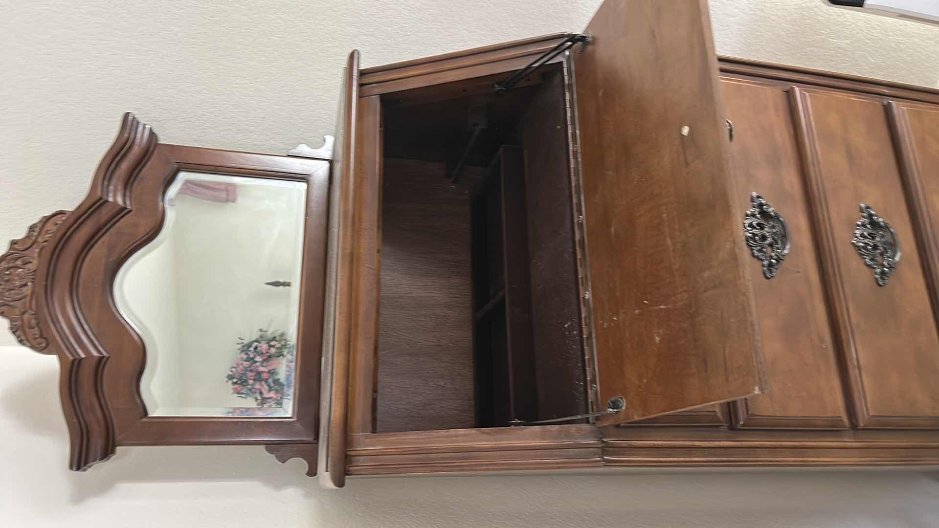 Photo 1 of LEXINGTON VICTORIAN SAMPLER LINGERIE CHEST WITH FIVE DRAWERS AND PULL DOWN WRITING COMPARTMENT. 26“ x 17“ x H75“