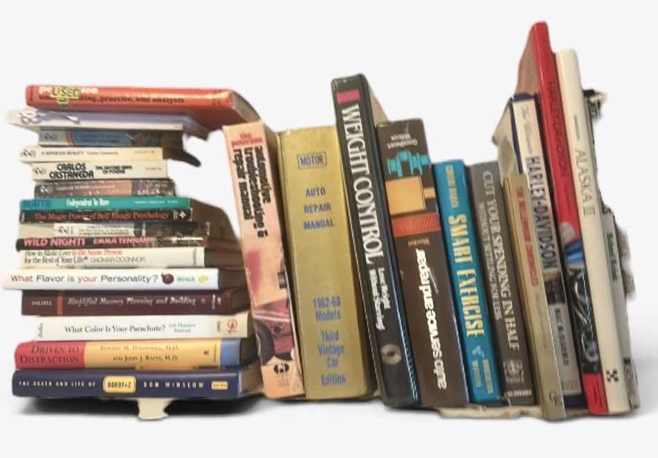 Photo 1 of HARDCOVER AND SOFT COVER BOOKS
