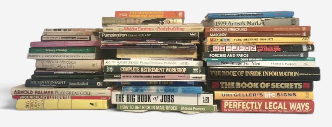 Photo 1 of HARDCOVER AND SOFT COVER BOOKS