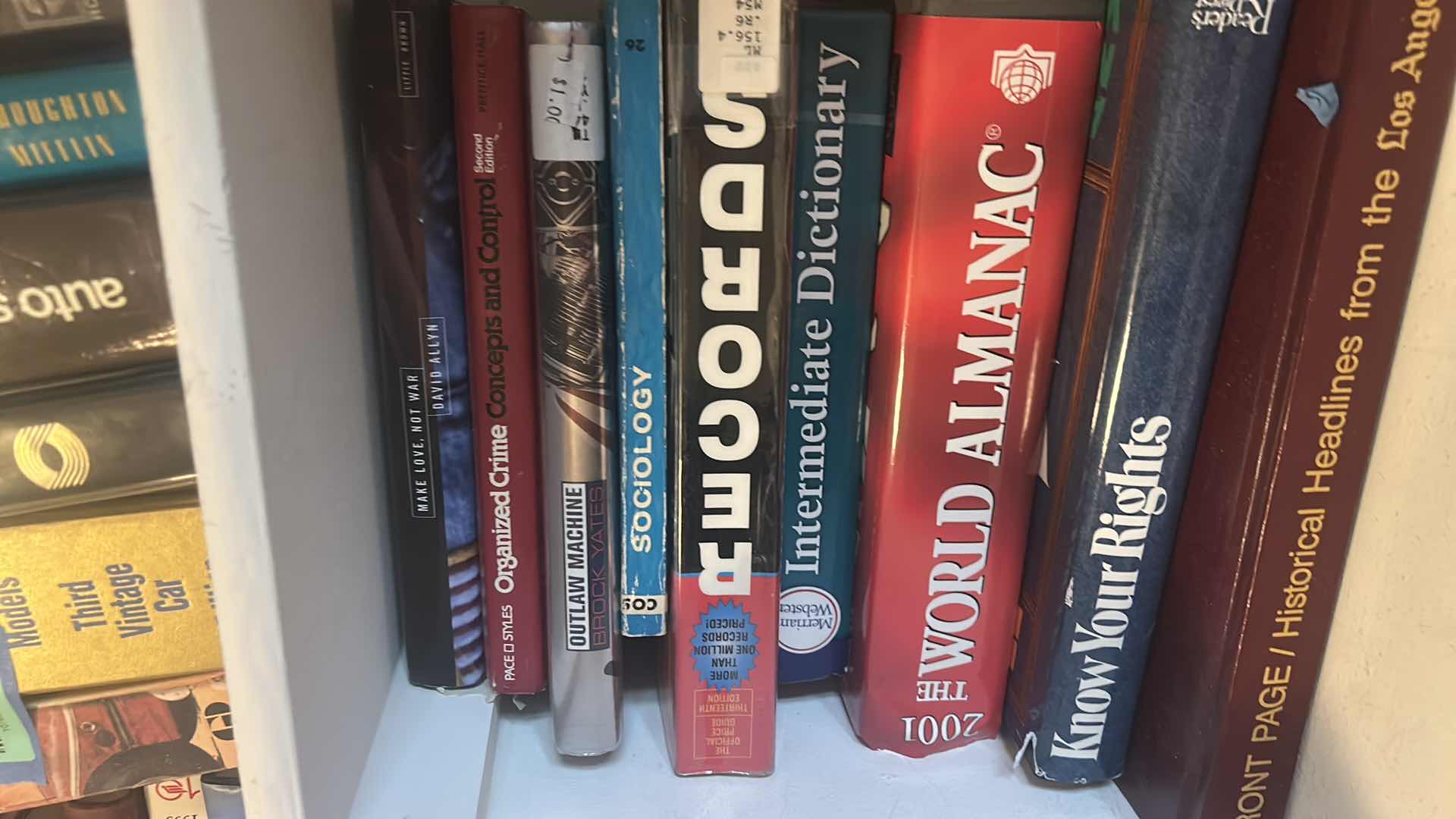Photo 1 of SHELF OF BOOKS