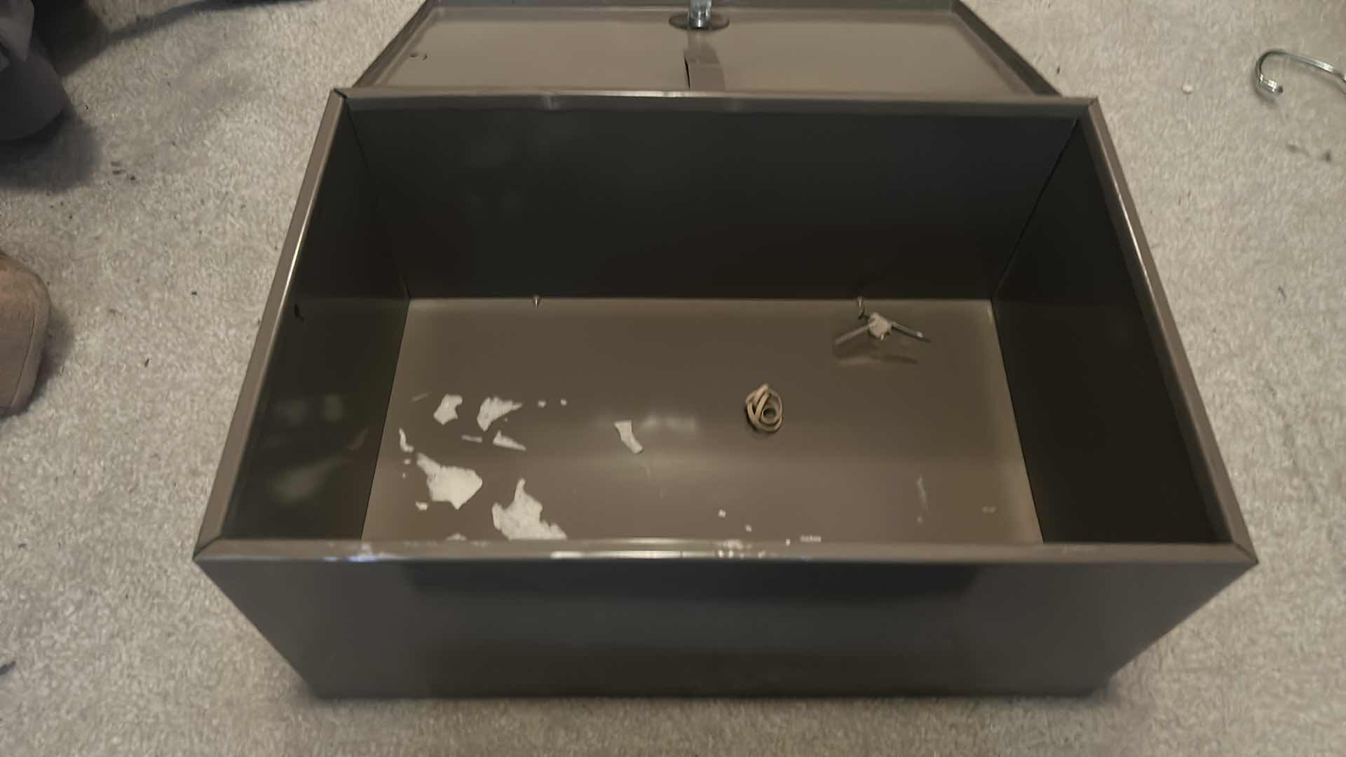 Photo 1 of THREE VINTAGE METAL STORAGE BOXES
