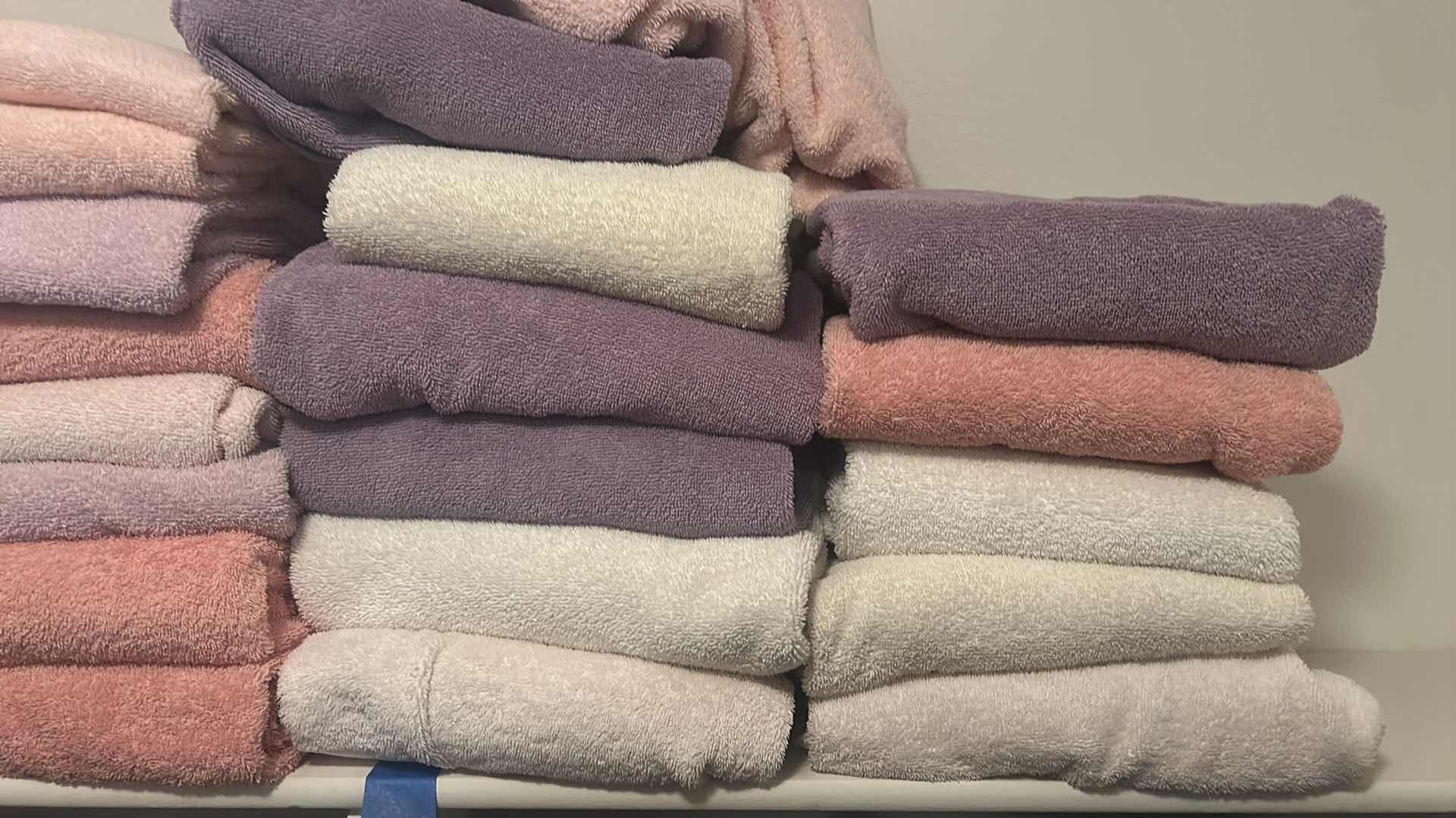 Photo 1 of SHELF OF TOWELS