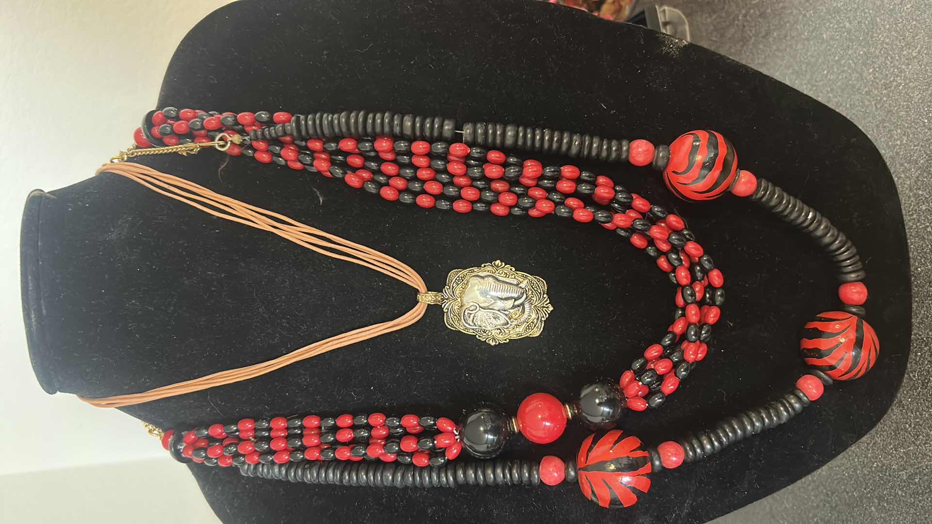 Photo 1 of 7- ASSORTMENT OF BEADED NECKLACES
