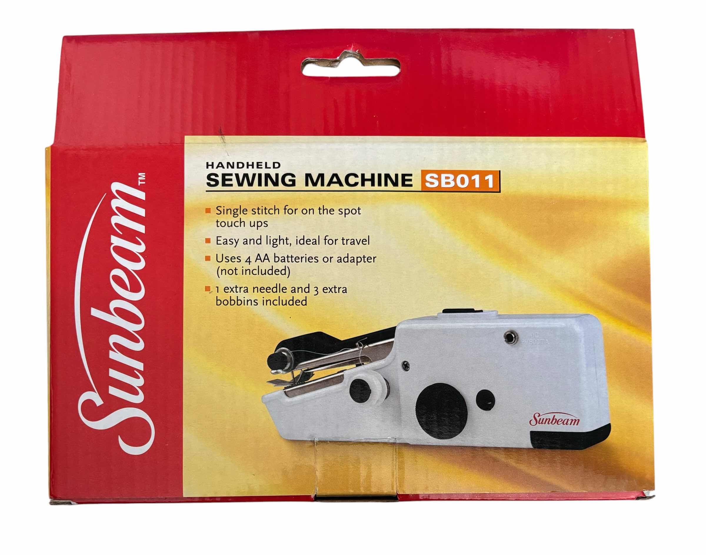 Photo 1 of SUNBEAM PORTABLE HANDHELD SEWING MACHINE
