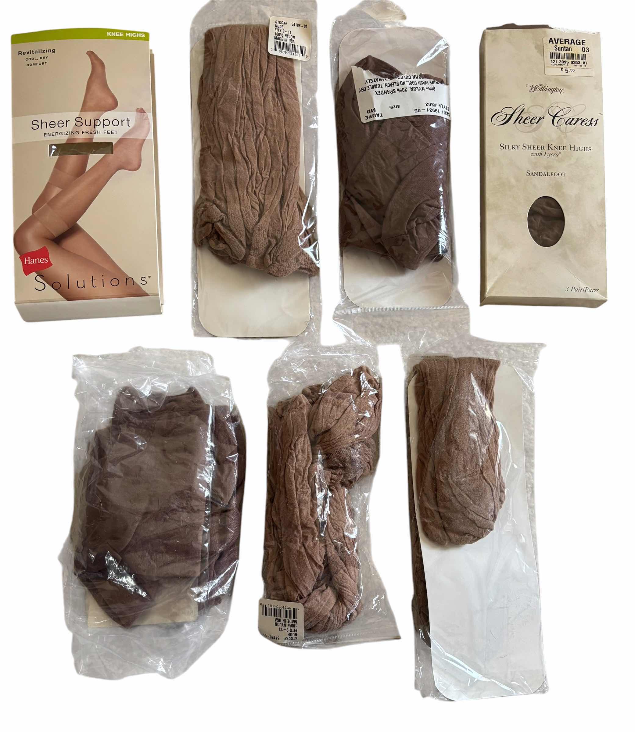 Photo 1 of COLLECTION OF KNEE HIGH NYLONS