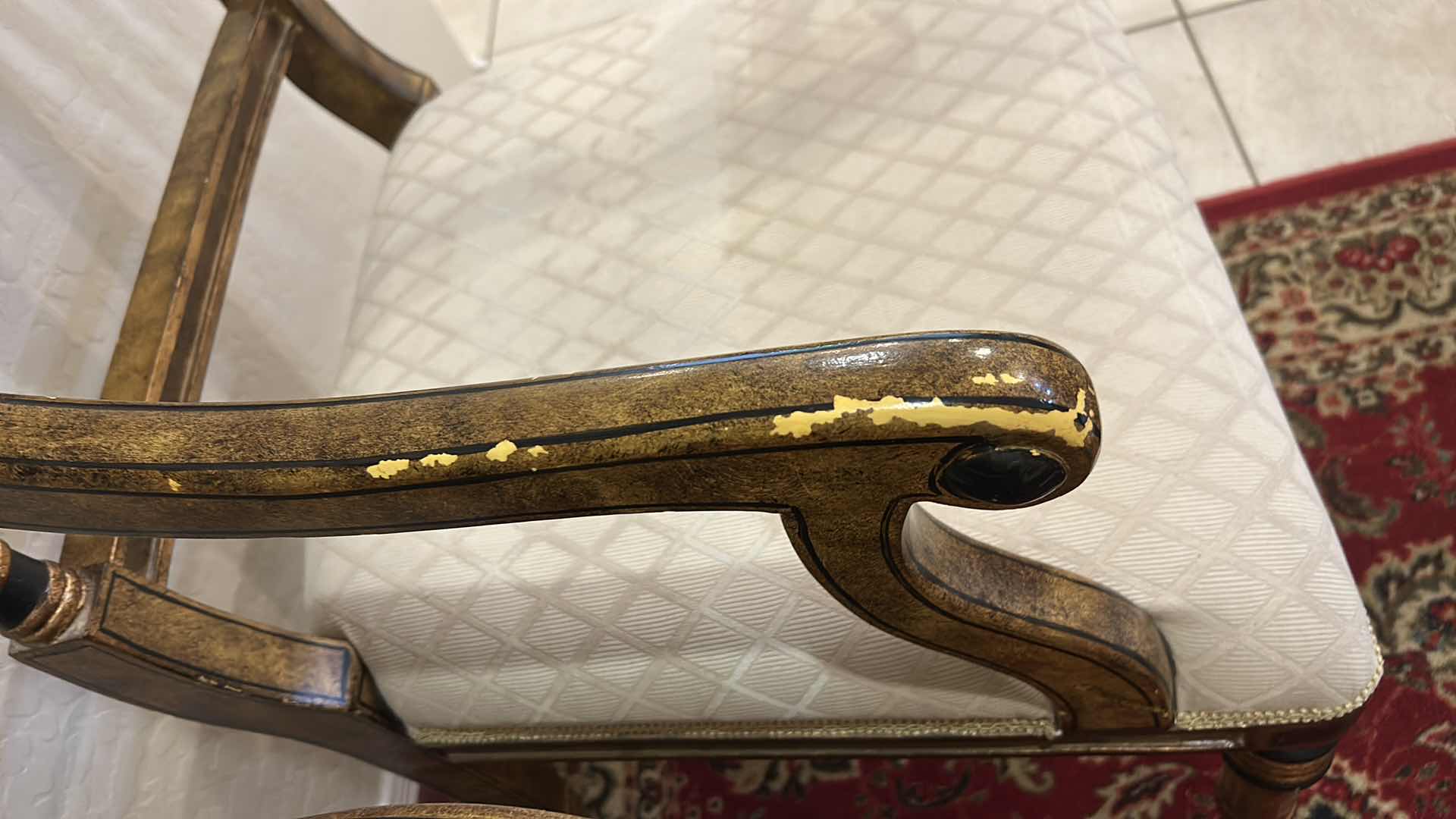 Photo 1 of VINTAGE REGENCY STYLE ARMCHAIR