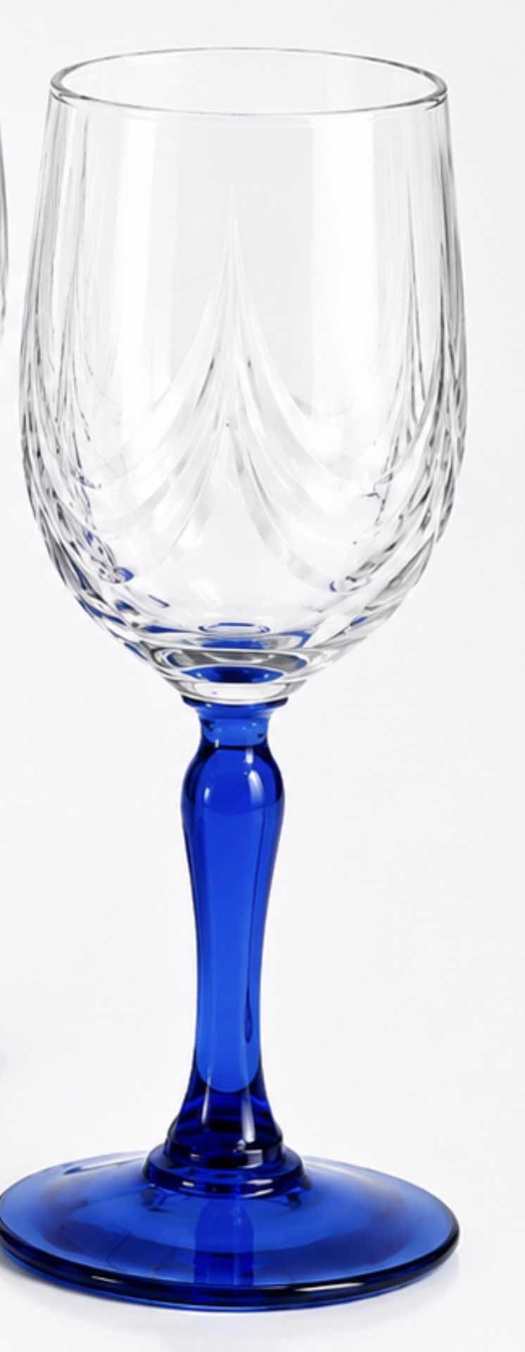 Photo 1 of 6- VINTAGE LENOX SWAG DRAPE WINE GLASSES. $20-$45 PER GLASS
