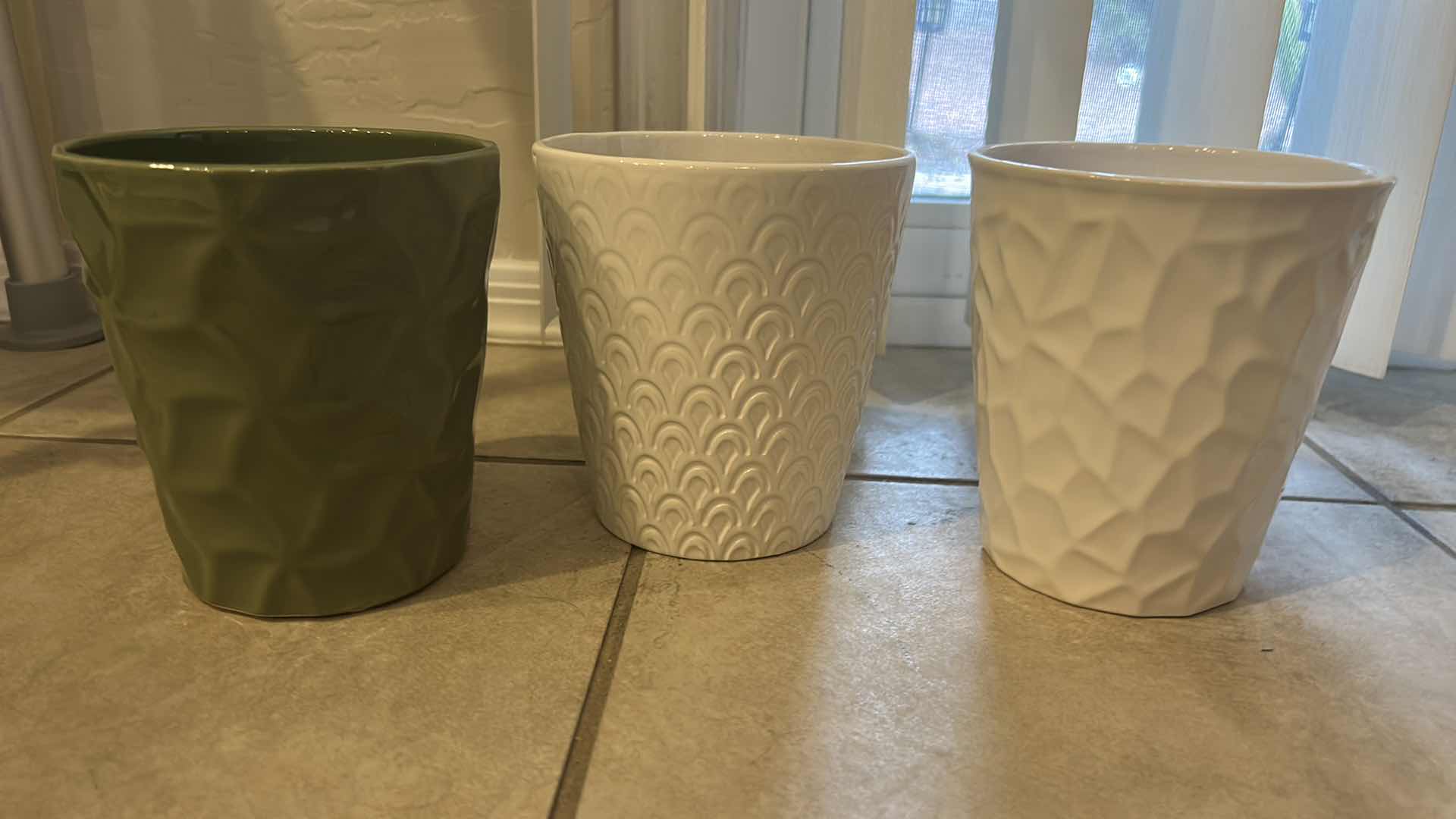 Photo 1 of CERAMIC POTS/PLANTERS AND VASE
