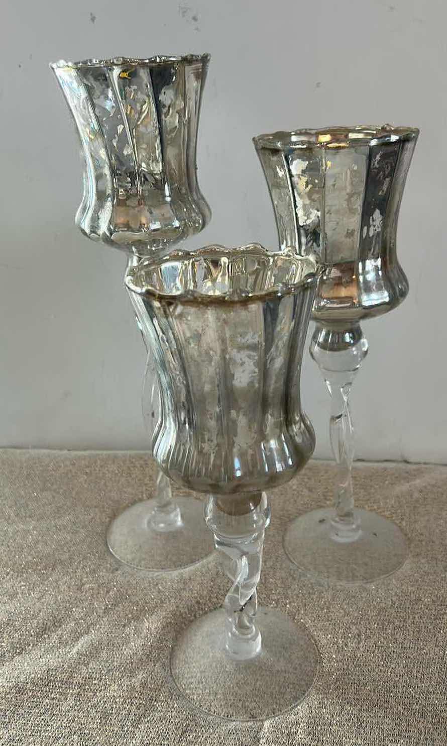Photo 1 of 3 RESIN CANDLE HOLDERS 24”