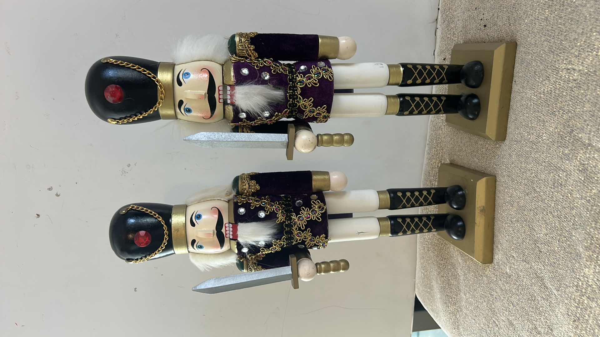 Photo 1 of 2 DECORATIVE NUTCRACKERS H15”