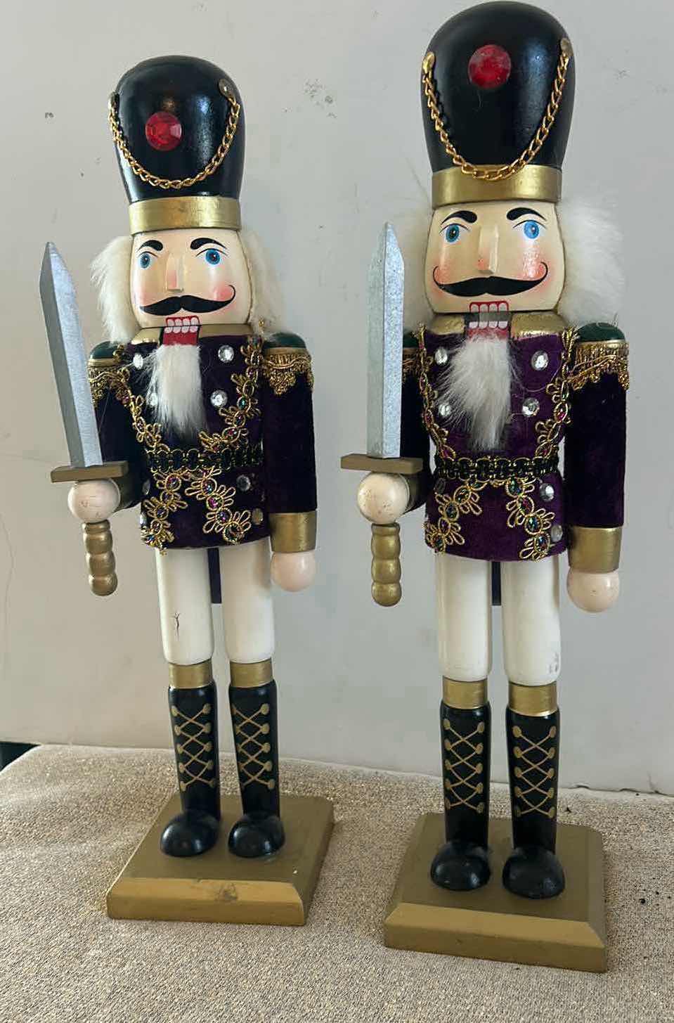 Photo 1 of 2 NUTCRACKER FIGURINES H15”