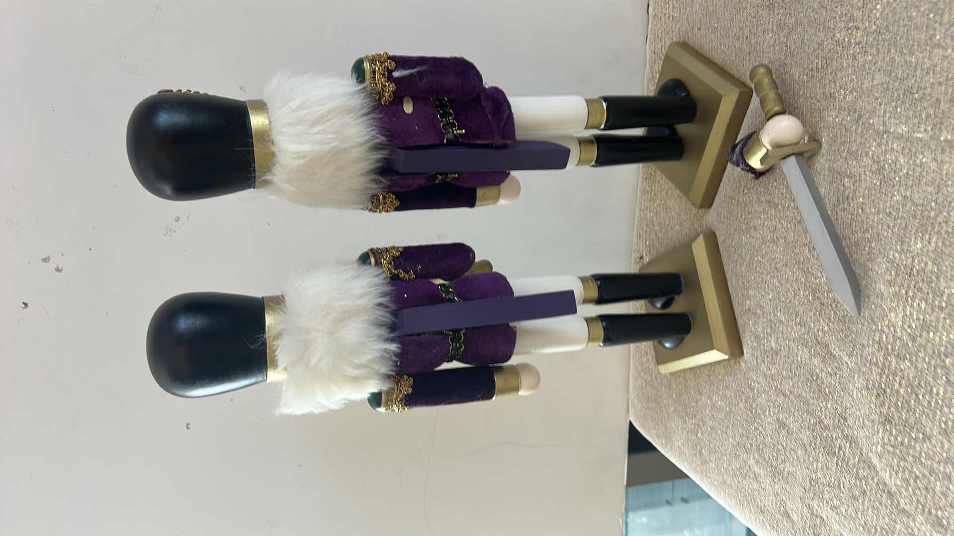 Photo 1 of 2 NUTCRACKER FIGURINES H15”