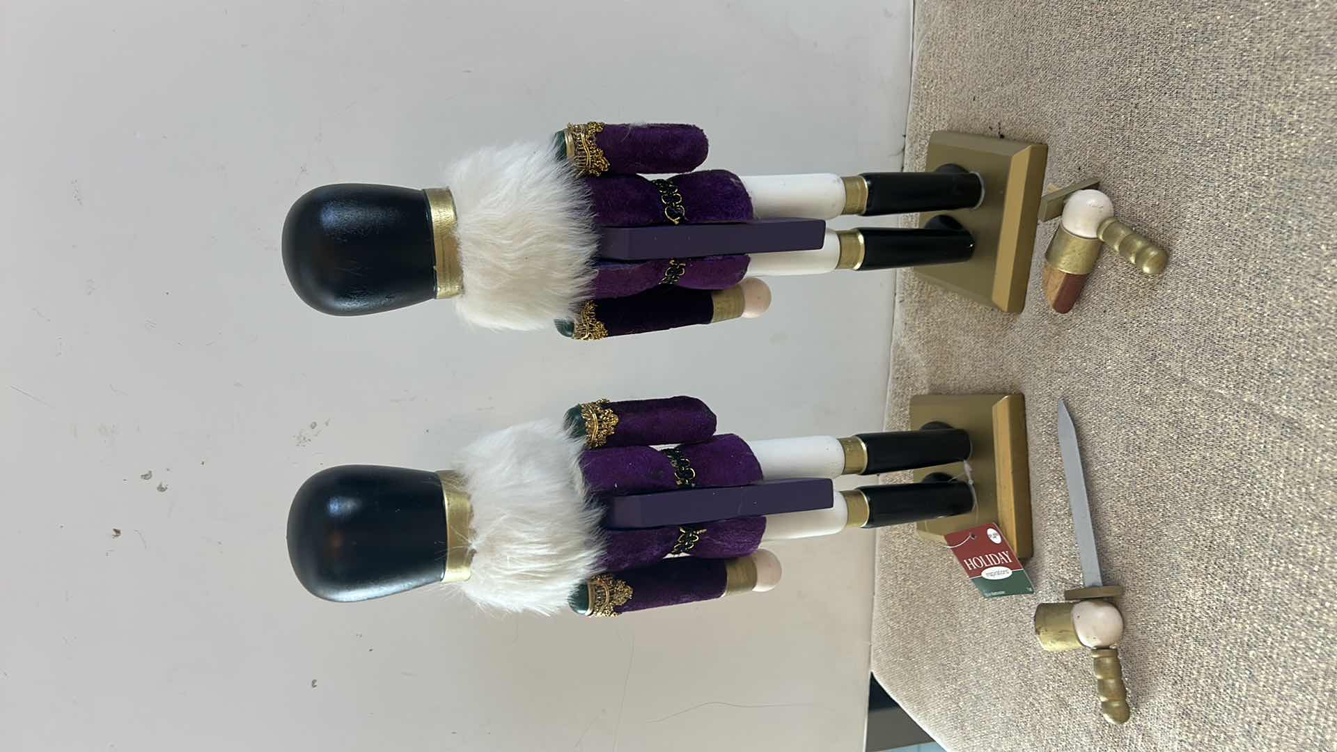 Photo 1 of 2 NUTCRACKER FIGURINES H15”
