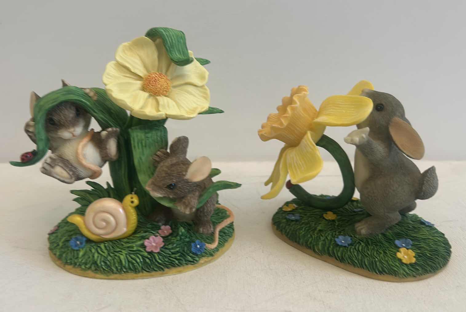Photo 1 of 2 CHARMING TAILS MICE FIGURINES