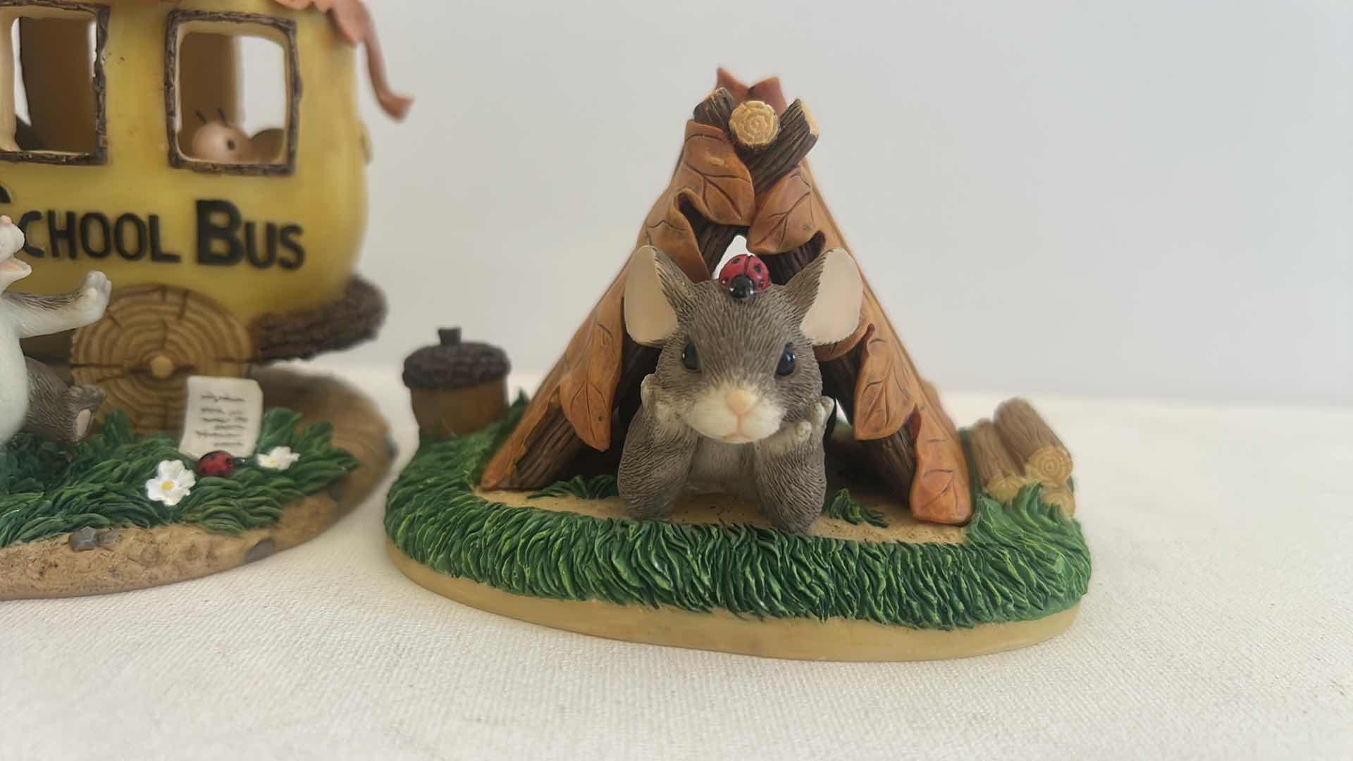 Photo 1 of 2 CHARMING TAILS MICE FIGURINES