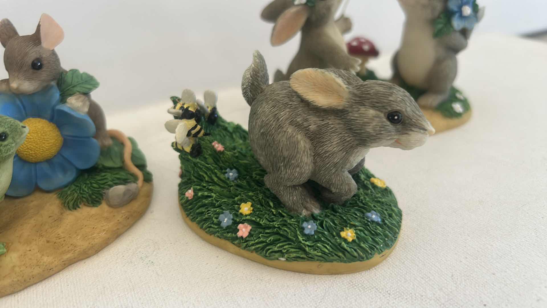 Photo 1 of 2 CHARMING TAILS MICE FIGURINES
