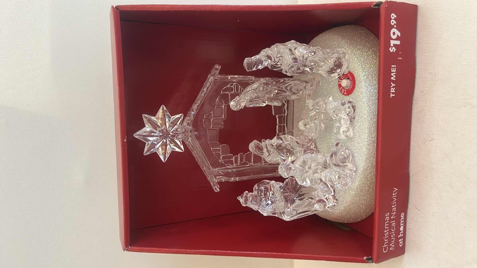 Photo 1 of 3 PC CHRISTMAS DECOR/ LIGHT UP MUSICAL NATIVITY SCENE & MORE