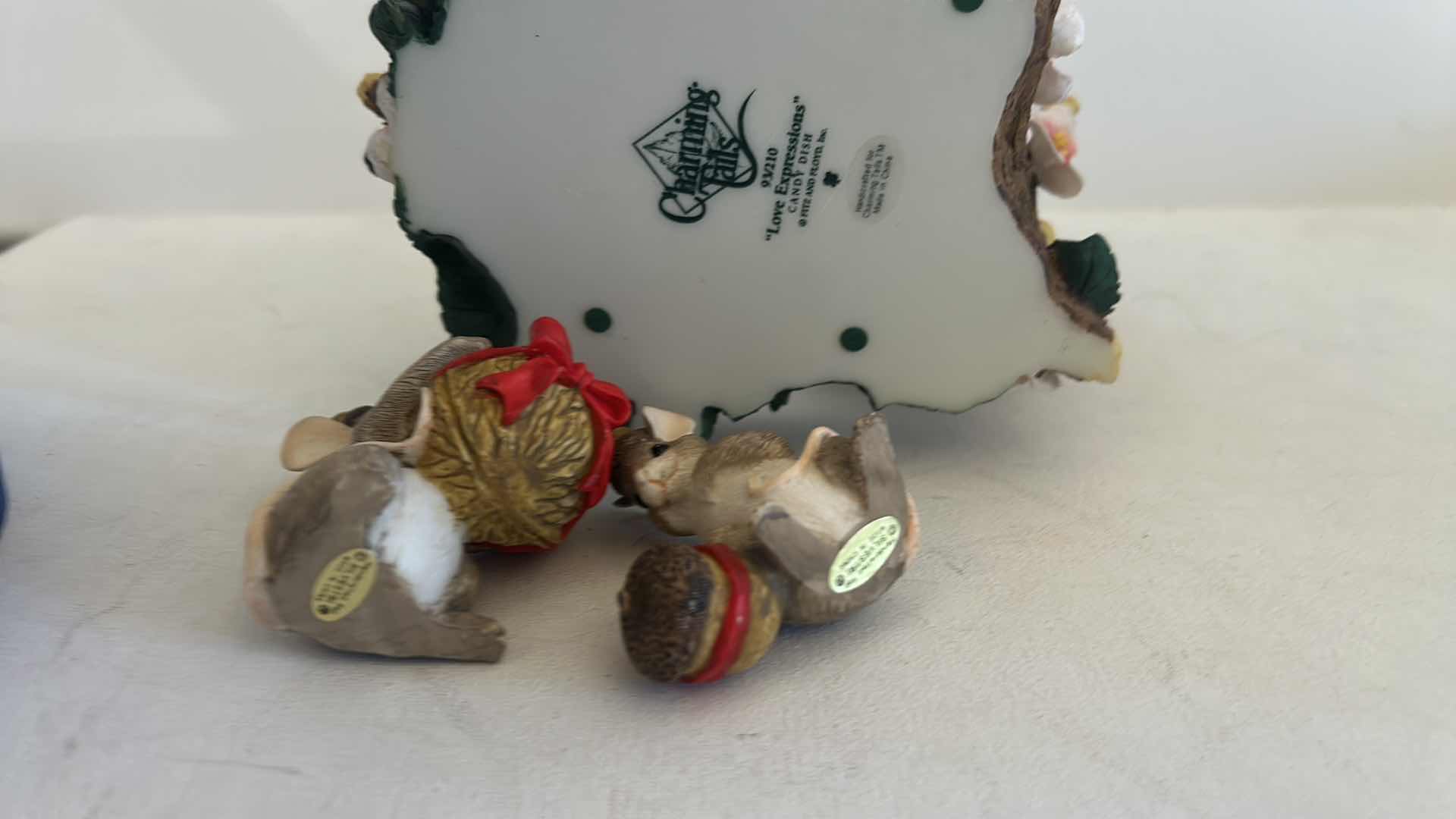 Photo 1 of 4 CHARMING TAILS MICE FIGURINES (TALLEST H4.5”)
