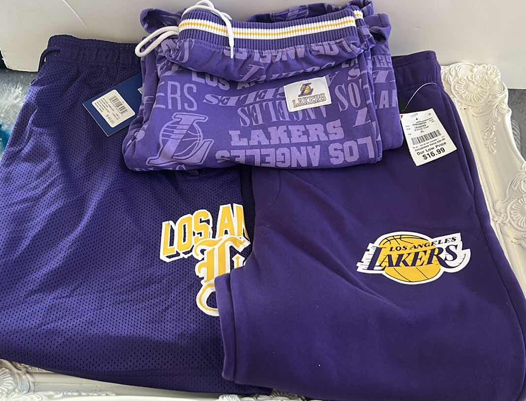 Photo 1 of 3 NEW LAKERS ATHLETIC WEAR
