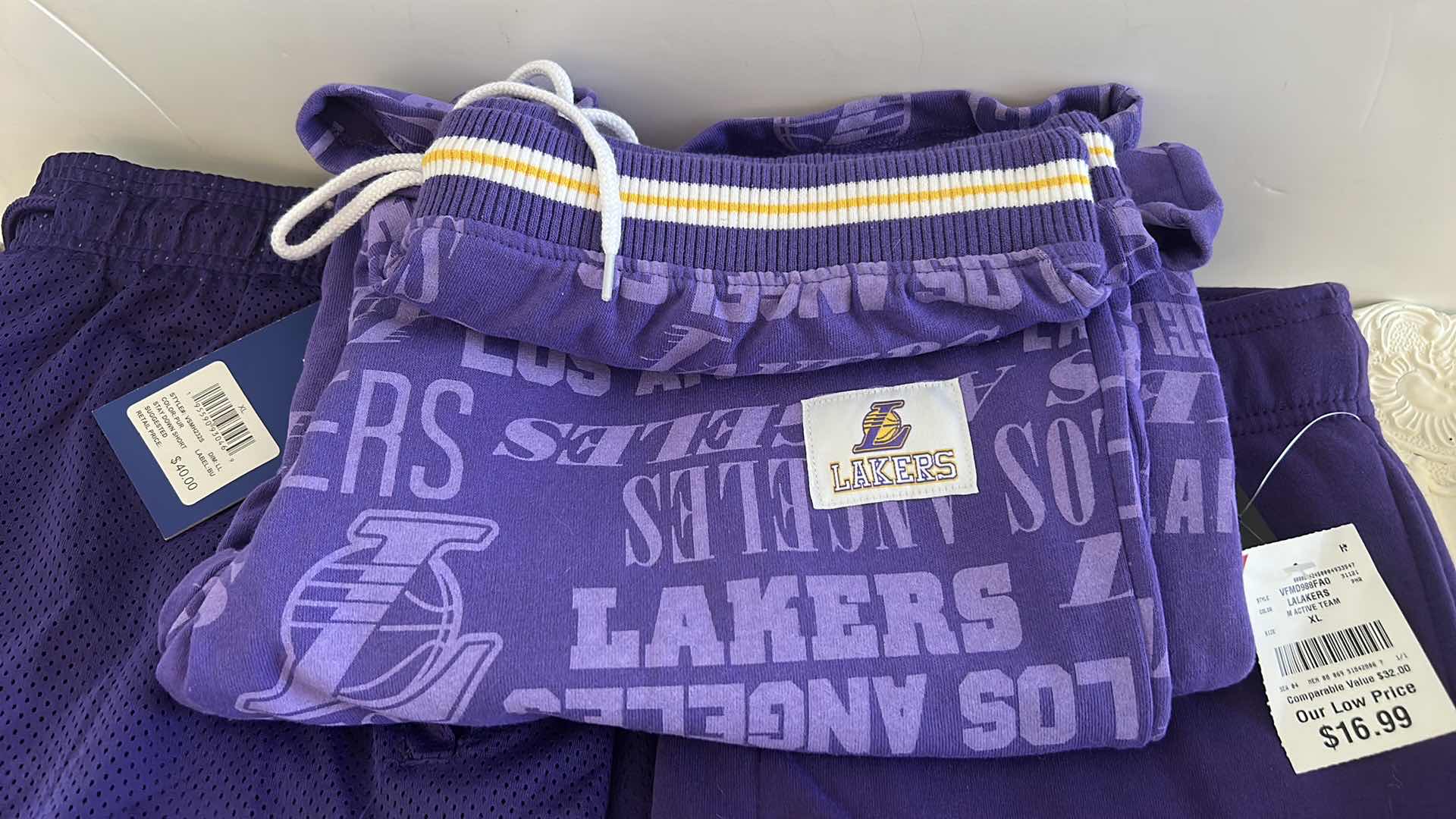 Photo 1 of 3 NEW LAKERS ATHLETIC WEAR