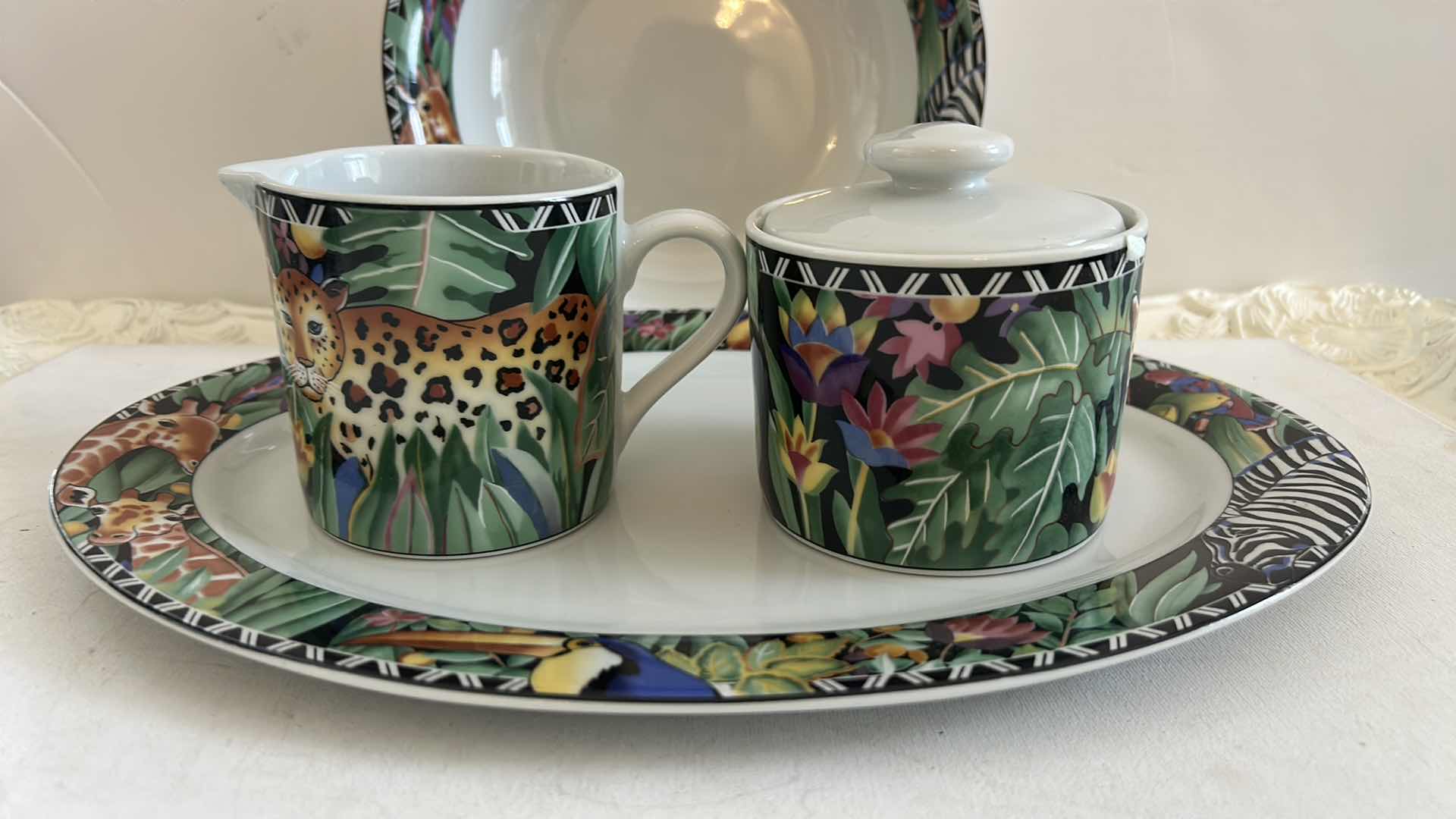 Photo 1 of 4 PC ULTRA PORCELAIN BY SAKURA DINNERWARE