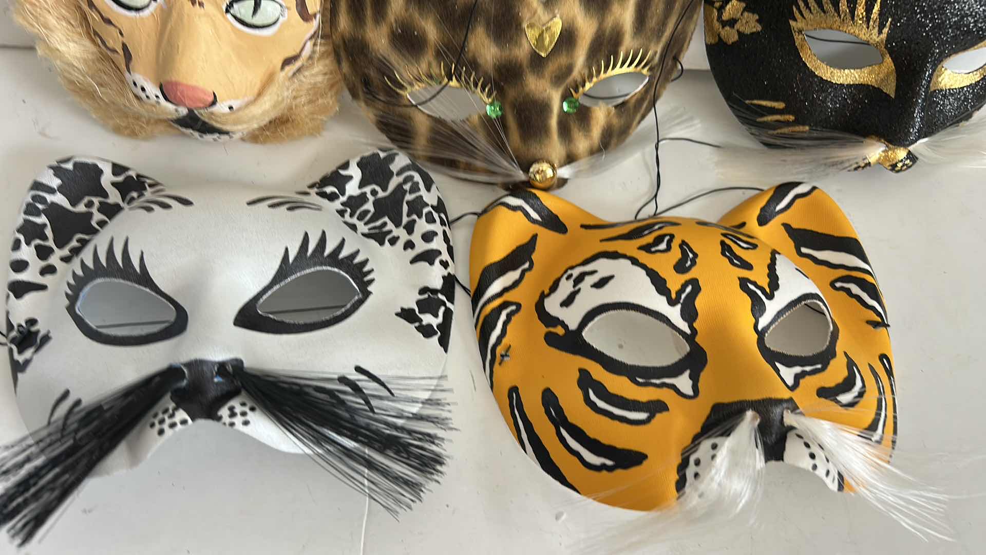 Photo 1 of 5 ANIMAL FACE MASKS