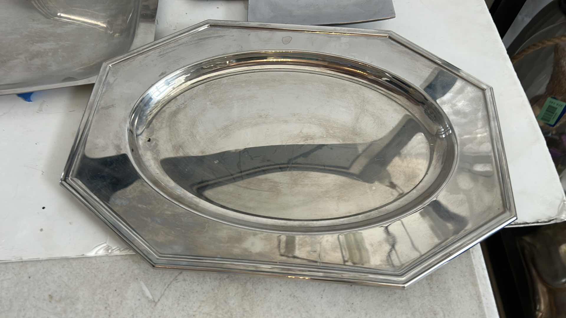 Photo 1 of 5 SILVER TONE PLATES & TRAYS