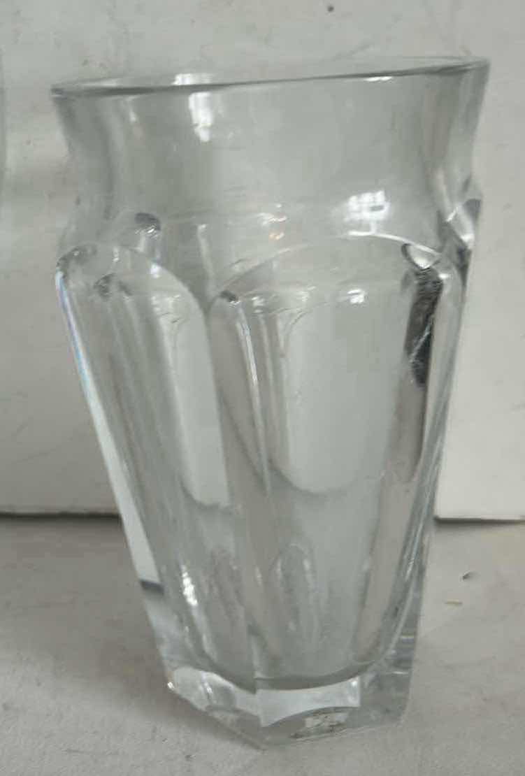 Photo 1 of GLASS BOWL & VASE (LARGEST 11” x H7”)