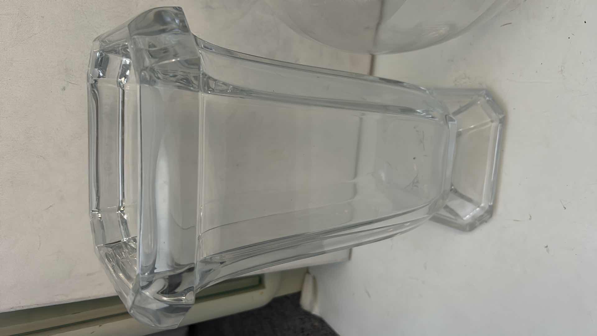 Photo 1 of HEAVY GLASS VASES (TALLEST H12.5”)
