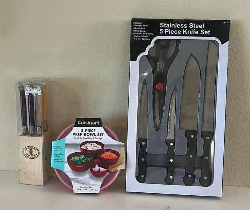 Photo 1 of NEW IN BOX KITCHEN UTENSILS AND BOWLS