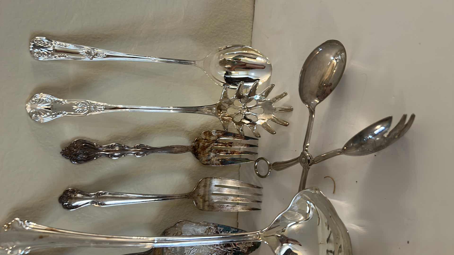 Photo 1 of SILVER PLATE AND STAINLESS UTENSILS