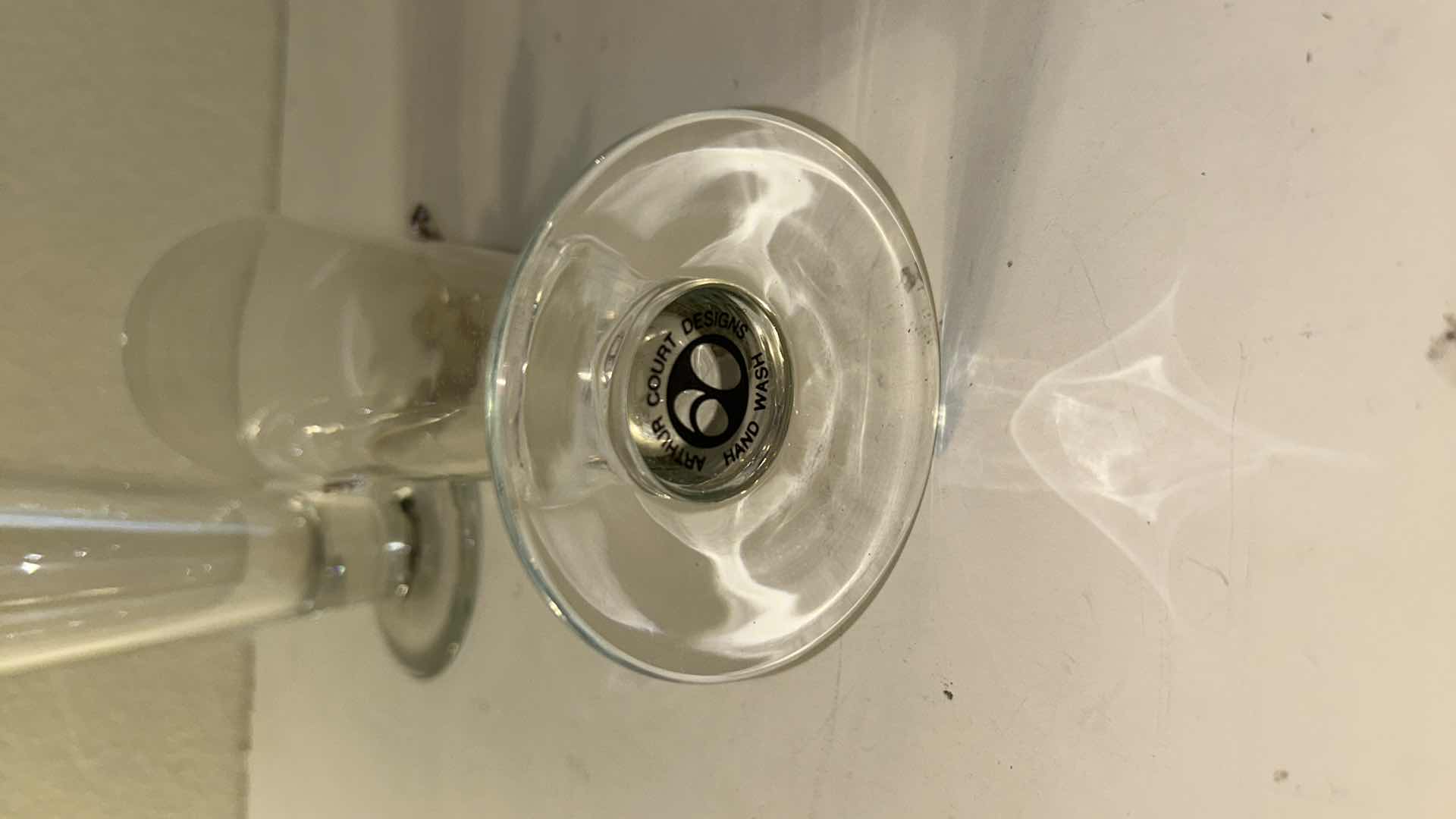 Photo 1 of 2 ARTHUR COURT BUTTERFLY PILSNER GLASSES
